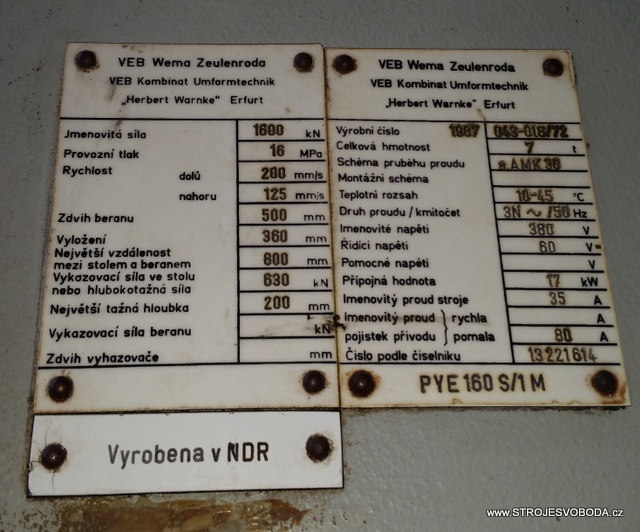 Lis hydraulický PYE 160 S 1 M  (4358 - vymenit Lis hydraulicky PYE160S1M (13).jpg)